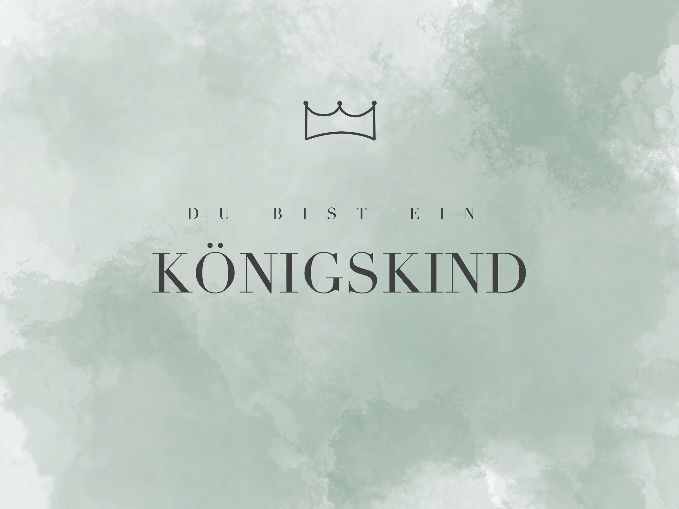 003_Christliche_Postkarte_Königskind